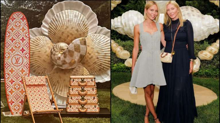 Εντυπωσιακή οικοδέσποινα η Μαρί Σαντάλ: Το λαμπερό garden party που διοργάνωσε στα Χάμπτονς για τον οίκο Louis Vuitton