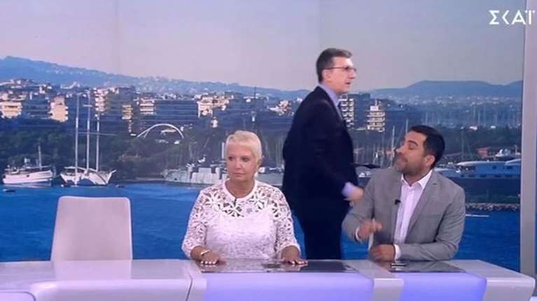 Τσακωμός στον αέρα του ΣΚΑΙ: Έφυγε έξαλλος από το στούντιο ο Πορτοσάλτε - &quot;Δεν μας παρατάς πρωί - πρωί&quot;