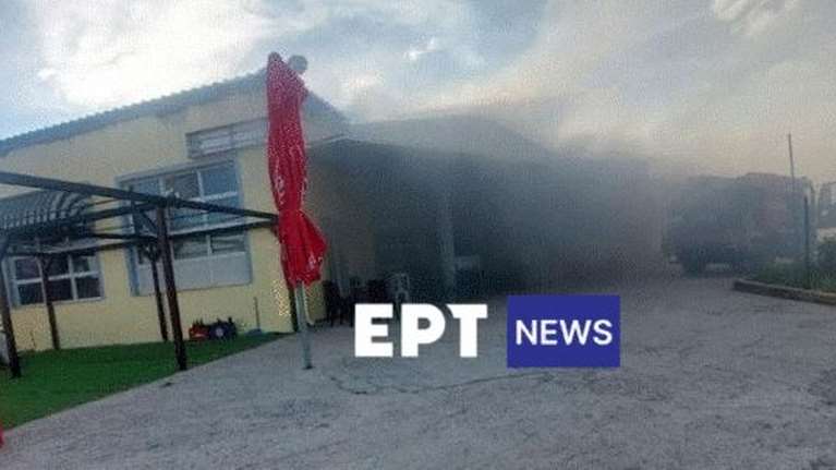 Τραγωδία στη Λέσβο: Νεκρή 65χρονη μετά από φωτιά σε σούπερ μάρκετ - Κοιμόταν εκεί γιατί είχε καεί το σπίτι της