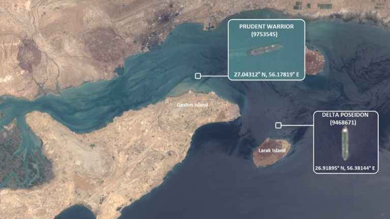 Αυτές είναι οι θέσεις των δύο ελληνικών τάνκερ στον Περσικό Κόλπο - Στο Μπαντάρ Αμπάς το Prudent Warrior