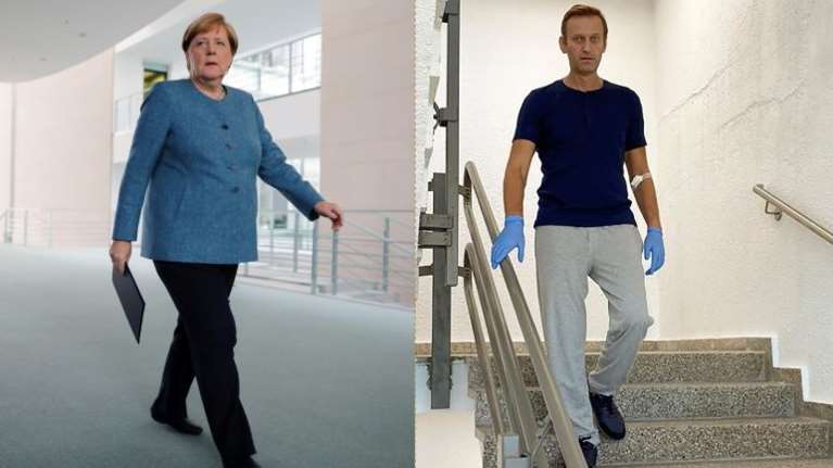 Υπόθεση Ναβάλνι: Η Μέρκελ επισκέφθηκε τον επικριτή του Κρεμλίνου στο νοσοκομείο