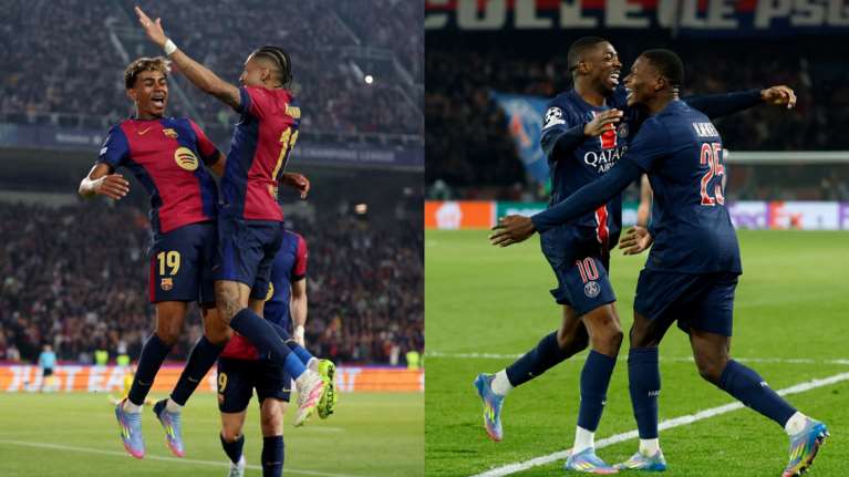 Champions League: Με το ένα πόδι στους &quot;4&quot; η Μπάρτσα, 4-0 την Ντόρτμουντ - Προβάδισμα για Παρί, 3-1 την Άστον Βίλα