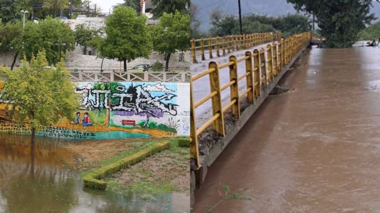 Κακοκαιρία Daniel: Η Λάρισα εκπέμπει SOS - Ήχησε ξανά το 112 - Φόβοι ότι ο Πηνειός θα πλημμυρίσει μέσα στην πόλη