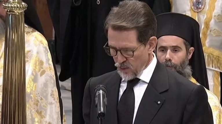 &quot;Μεγαλειότατε, βασιλιά, πατέρα μου... δεν είναι αυτό το τέλος&quot;: Ο συγκινητικός επικήδειος του πρίγκιπα Παύλου [βίντεο]