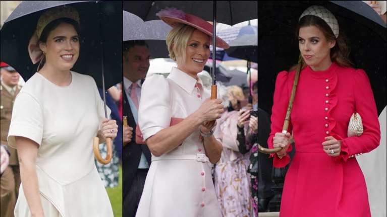 Οι γόβες που βυθίστηκαν στη λάσπη: Ζορίστηκαν οι royals στο garden party του πρίγκιπα Γουίλιαμ