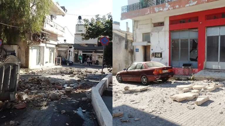 Ισχυρός σεισμός 5,8 Ρίχτερ στο Ηράκλειο ταρακούνησε την Κρήτη: Καταστροφές και εννέα τραυματίες [εικόνες - βίντεο]