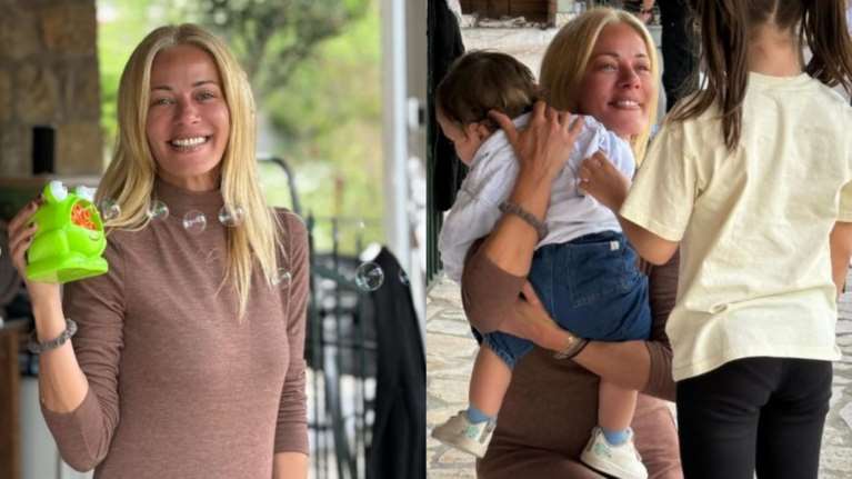 Ζέτα Μακρυπούλια: Το ξεχωριστό Πάσχα με την οικογένειά της στην Ποταμούλα Αγρινίου [εικόνες]