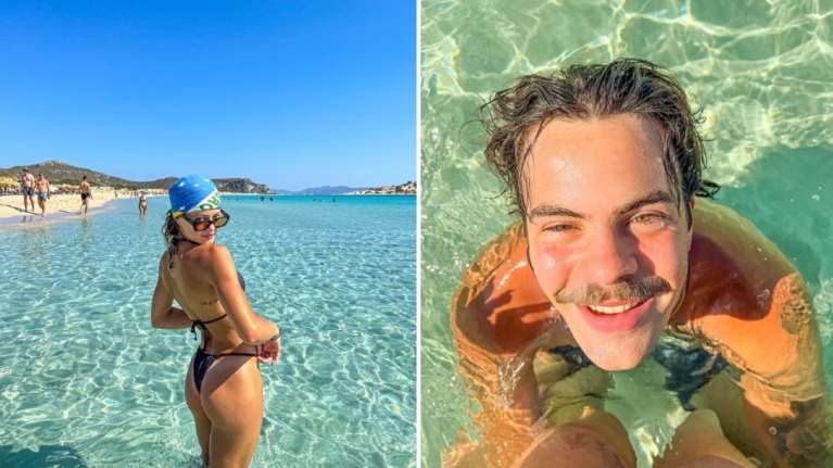 Μερκούρη-Λάτσιος: Το καυτό μπικίνι της Γαίας, οι βουτιές του Άγγελου και το αντίσκηνο στην αμμουδιά [εικόνες]