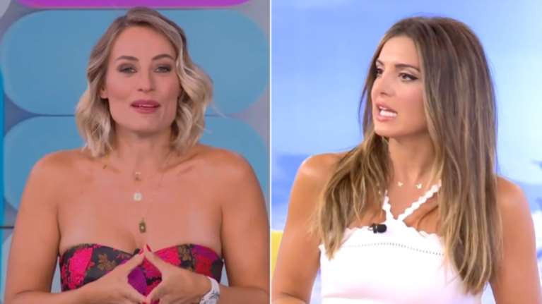 Σταματίνα Τσιμτσιλή - Ελεονώρα Μελέτη: Οι εντελώς διαφορετικές εμφανίσεις τους στην πρεμιέρα - Το λευκό και το φλοράλ