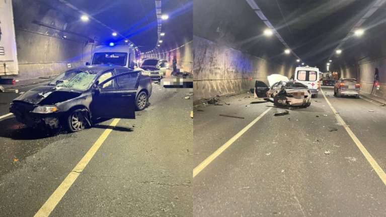 Φρικτό τροχαίο στη Μόσχα: Βίντεο ντοκουμέντο - Η στιγμή που 25χρονος παρασύρεται από ΙΧ μέσα σε τούνελ