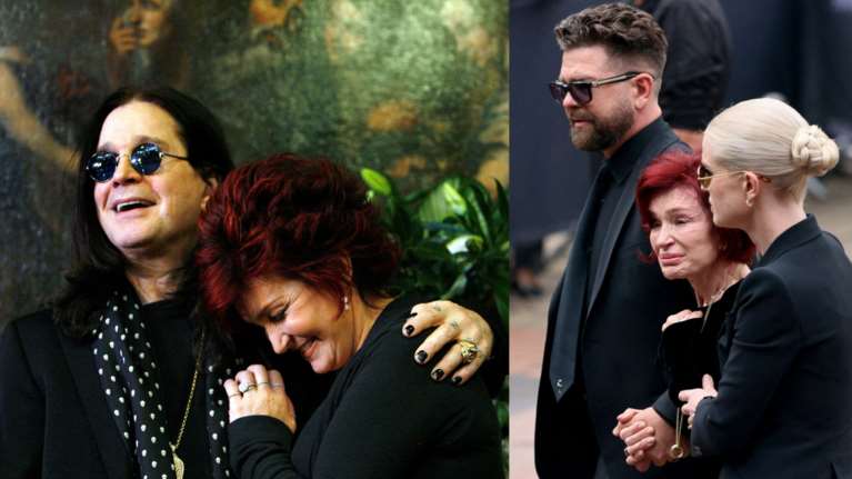 Κατέρρευσε η Σάρον Όσμπορν στην κηδεία του Όζι - Η &quot;σκιά&quot; του για 55χρόνια, δίπλα του σε όλα [εικόνες - βίντεο]