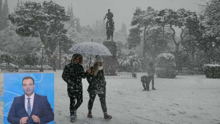 Μετά τον Μαρουσάκη και ο Αρναούτογλου: Έρχονται πυκνές χιονοπτώσεις στην Αττική από την Κυριακή - Πού θα χιονίσει