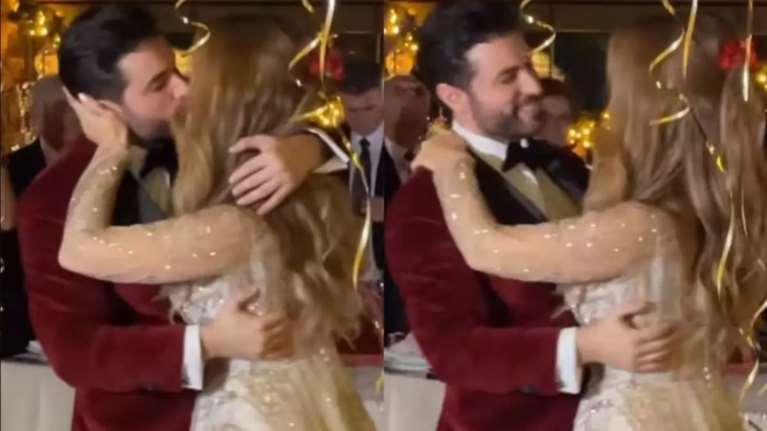 Παντρεύτηκαν Γιώτα Τσιμπρικίδου και Άγγελος Ανδριανός - Ο χορός του ζευγαριού [βίντεο]