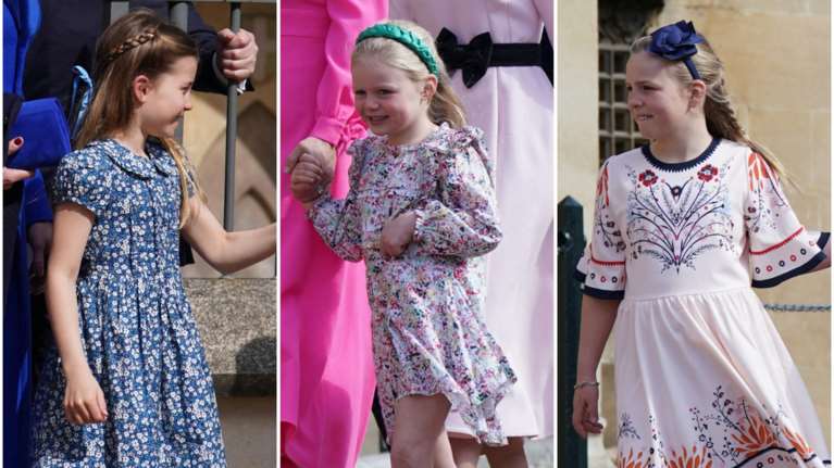 Οι petite royals με τα φλοράλ: Το γαλάζιο της πριγκίπισσας Σάρλοτ και η διαφορά σε σχέση με τις ξαδέλφες της