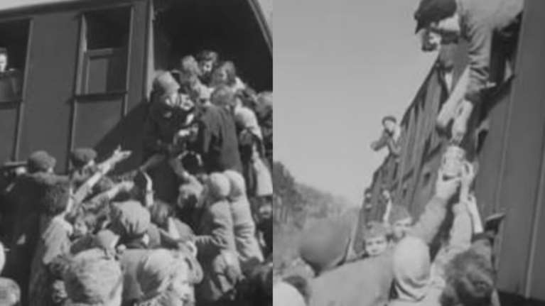 Ολοκαύτωμα: &quot;Το θαύμα του Φαρσλέμπεν&quot; - Συγκλονιστικό βίντεο ντοκουμέντο από την απελευθέρωση 2.500 Εβραίων φυλακισμένων