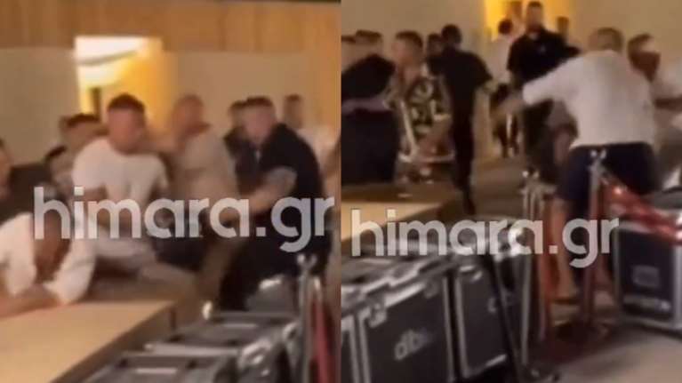 Αλβανία: Άγριο ξύλο σε συναυλία του Αργυρού στην Παλάσα - Μπουνιές, κλωτσιές και τραυματίες [βίντεο]