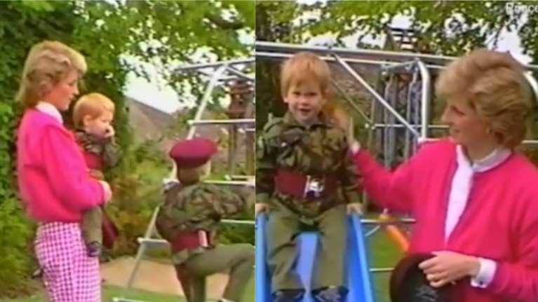 Η πριγκίπισσα Νταϊάνα, ο θυμωμένος Γουίλιαμ και ο χαριτωμένος Χάρι: Το άγνωστο βίντεο που έγινε viral