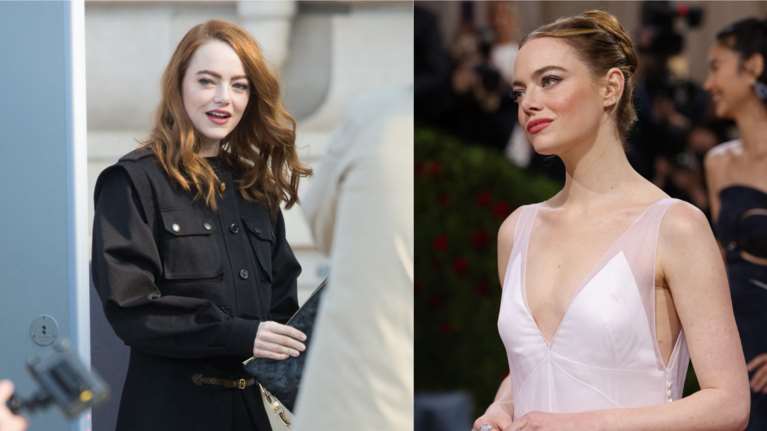 Έμα Στόουν: Mε stylish look στην Αθήνα η μούσα του Λάνθιμου, μετά την ονειρική εμφάνιση στο Met Gala