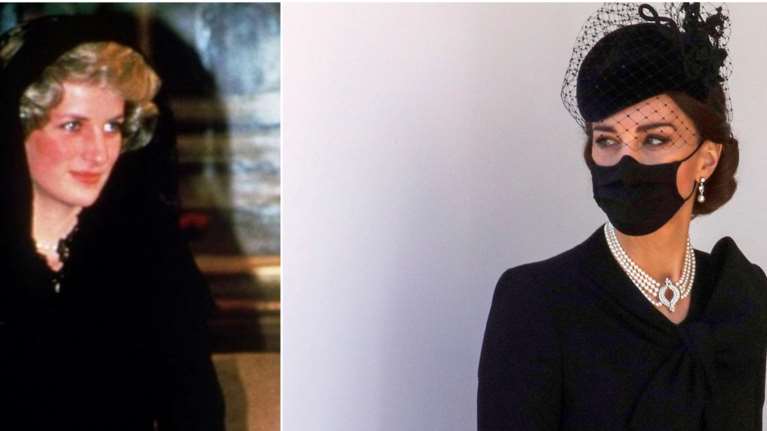 Κέιτ Μίντλετον: Η εμβληματική πένθιμη εμφάνιση ήταν φόρος τιμής στην πριγκίπισσα Νταϊάνα