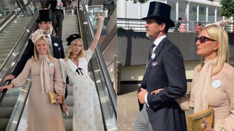 Μαρί Σαντάλ: Στιλάτη με τη Μαρία Ολυμπία στο Royal Ascot - Το στιλιστικό λάθος που διόρθωσε