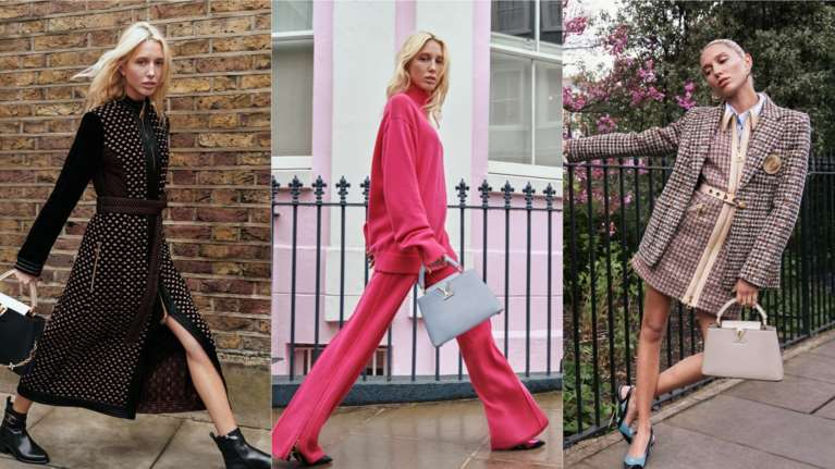 Μαρία Ολυμπία: Κομψή στο Λονδίνο με εκπληκτικά outfits για την καμπάνια του Louis Vuitton