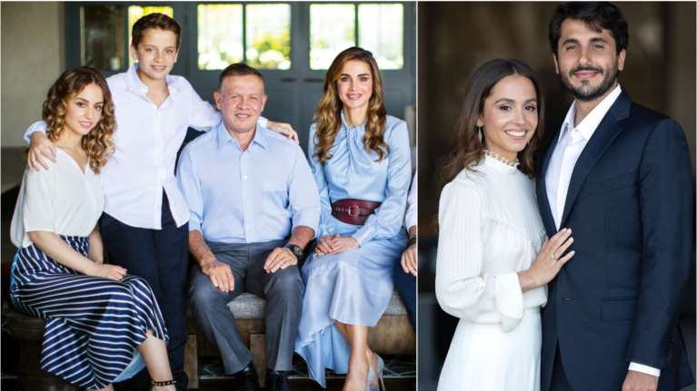 Αρραβώνες στο παλάτι της Ιορδανίας: Το λευκό φόρεμα της Ιμάν και ο γαμπρός με την ελληνική καταγωγή