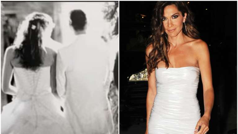 Βανδή - Νικολαΐδης: Δείτε για πρώτη φορά φωτογραφίες από τον γάμο τους - Το λευκό κοστούμι και το πριγκιπικό νυφικό [Εικόνες]