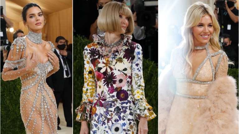 Met Gala 2021: Η Κένταλ Τζένερ με φόρεμα - κόσμημα, το θεϊκό φλοράλ της Γουίντουρ και η vintage Σιένα Μίλερ