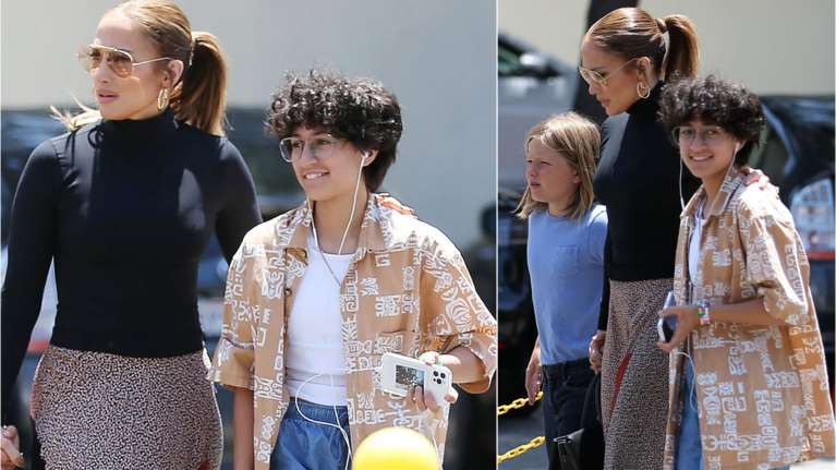 Tζένιφερ Λόπεζ: Η νέα εμφάνιση με την non binary κόρη της Έμα στο Λος Άντζελες