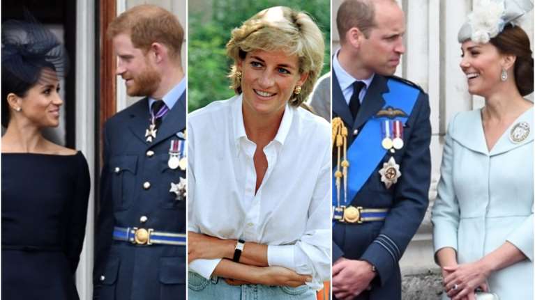 Χάρι και Μέγκαν vs Κέιτ και Γουίλιαμ: Ο φόρος τιμής και απόλυτη αδιαφορία στη Νταϊάνα