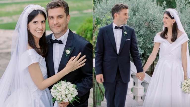 Ελβίνα Βενιζέλου: To αριστοκρατικό νυφικό και η τιάρα - Νέες φωτογραφίες από τον γάμο της κόρης του Ευάγγελου Βενιζέλου