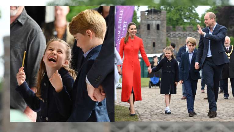 Η ντροπαλή πριγκίπισσα Σάρλοτ: Η εμφάνιση με tea dress και navy παλτό και το δημόσιο ξέσπασμά της