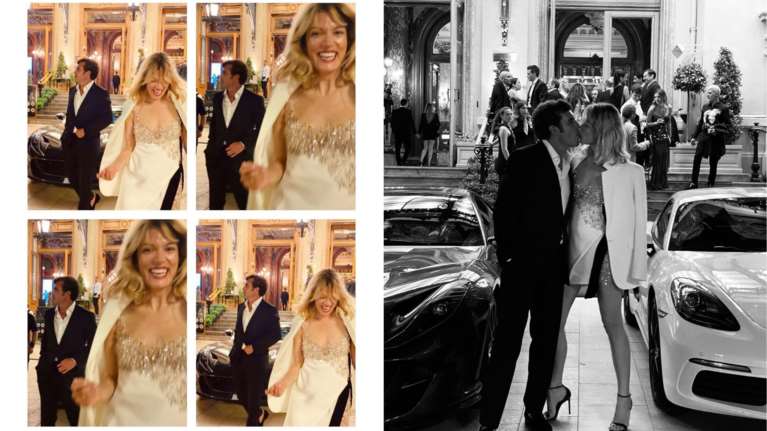 Βίκυ Καγιά: Σαν σταρ του Χόλιγουντ στο Μόντε Κάρλο με τον Ηλία Κρασσά - Το απίθανο φόρεμα και η λεπτομέρεια