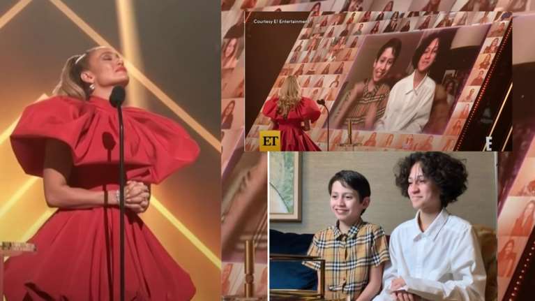 Τζένιφερ Λόπεζ: Η σπάνια τηλεοπτική εμφάνιση των παιδιών της και τα δάκρυά της