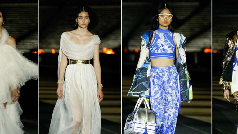 Dior Cruise 2022 Collection: Tα μοντέλα - δρομείς και οι εκπληκτικές δημιουργίες του μαγικού σόου