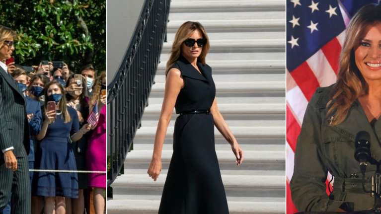 H Πρώτη Κυρία αγαπά τα Louboutin: Έτσι στέκεται στο ύψος της η Μελάνια Τραμπ