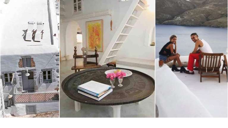 Damiano David: Το υπέροχο κυκλαδίτικο σπίτι που έμεινε στην Αστυπάλαια - Οι ξαπλώστρες στην ταράτσα και οι... μπάμιες