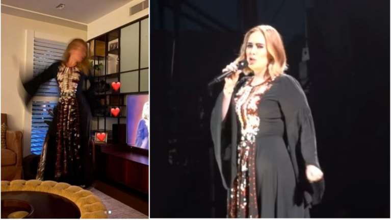 Αντέλ 2016 vs 2020: Τέσσερα χρόνια από την ιστορική συναυλία στο Glastonbury - Φοράει το ίδιο φόρεμα και δείχνει πόσο έχει αδυνατίσει