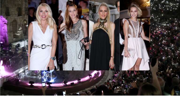 Λαμπερές στο Ηρώδειο: Η συναυλία με το σημαντικό μήνυμα και οι εμφανίσεις σε λευκό και έθνικ look