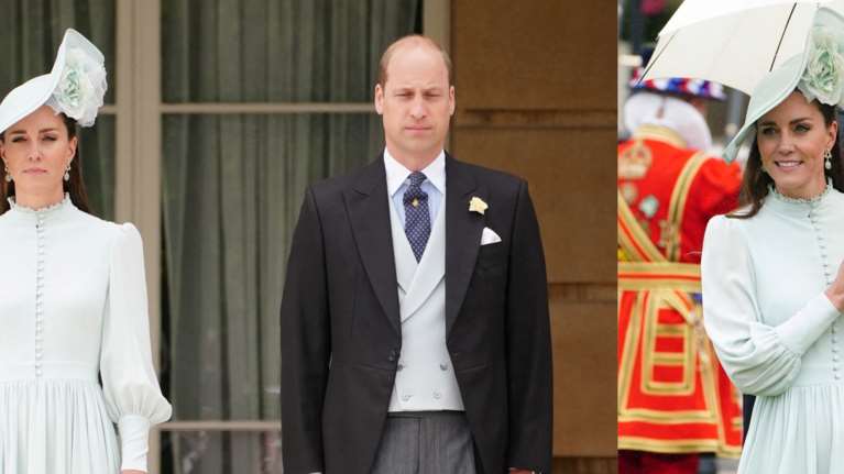 Η βικτωριανή εμφάνιση της Κέιτ Μίντλετον: Το garden party και το εκλεπτυσμένο look της σε απόλυτη μονοχρωμία