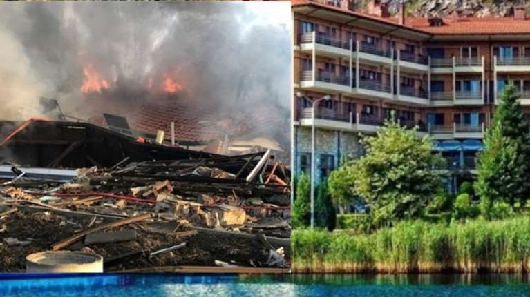 Καστοριά: Εικόνες απόλυτης καταστροφής μετά την έκρηξη που ισοπέδωσε το ιστορικό ξενοδοχείο