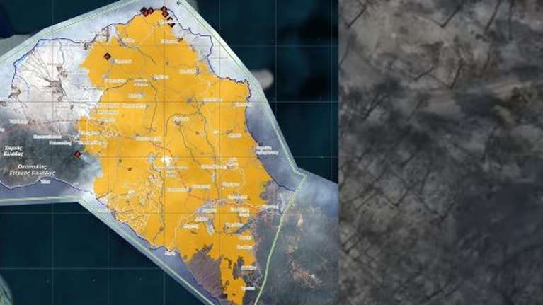 Εύβοια - Copernicus: Η μεγαλύτερη καταστροφή όλων των εποχών από μία πυρκαγιά - Εκτίμηση για 700.000 καμένα στρέμματα