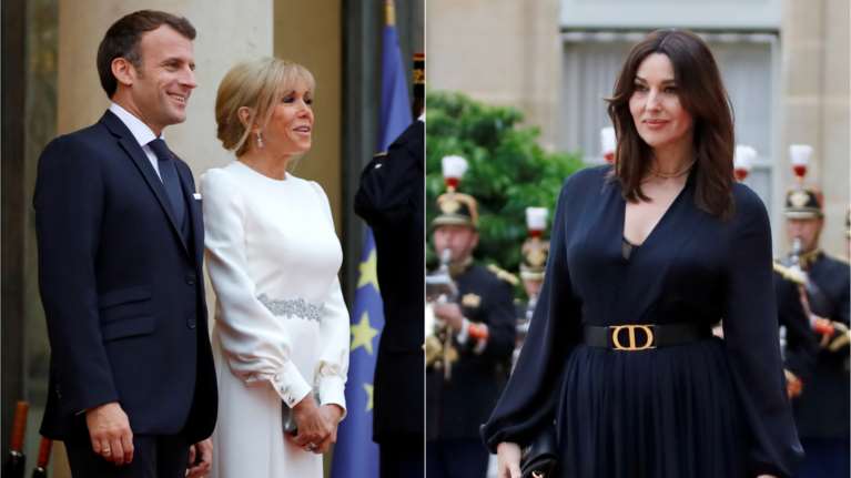 Μόνικα Μπελούτσι - Μπριζίτ Μακρόν: Όταν η ιταλική κομψότητα συνάντησε την γαλλική φινέτσα
