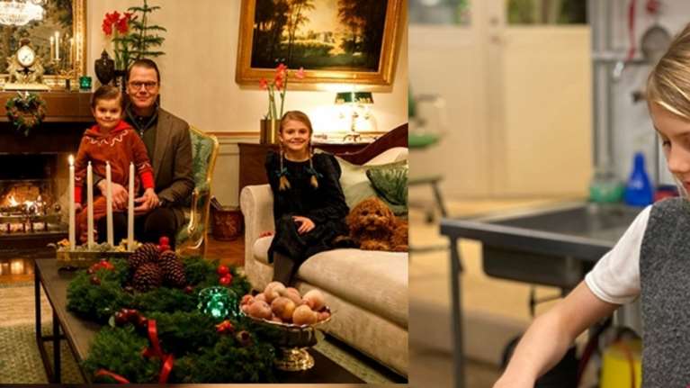 Χριστούγεννα στο παλάτι της Σουηδίας: Το adventsljusstake &amp; οι ισχυρές κυρίες