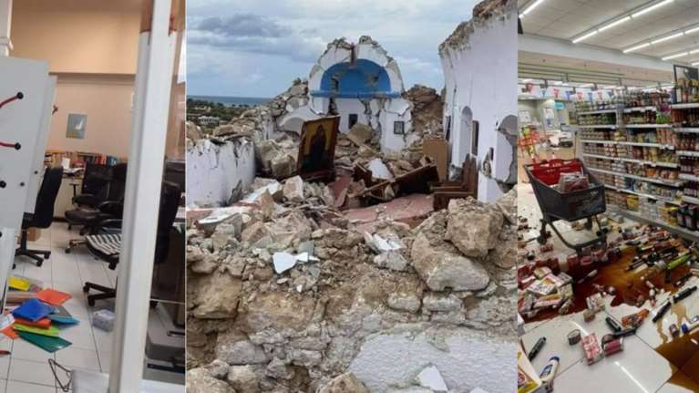 Σεισμός 6,3 Ρίχτερ ταρακούνησε την Κρήτη - Προειδοποίηση για μικρό τσουνάμι- &quot;Aπομακρυνθείτε από τις ακτές&quot;