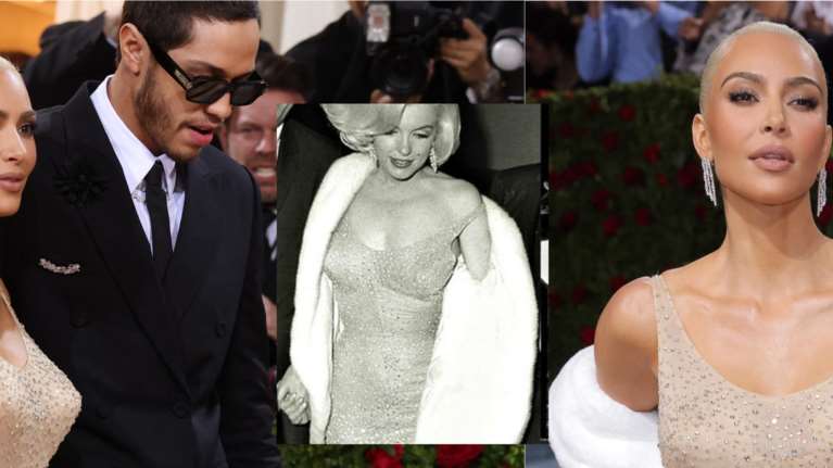 Met Gala 2022: H Kιμ Kαρντάσιαν έγραψε ιστορία φορώντας το εμβληματικό φόρεμα της Μονρόε 60 χρόνια μετά