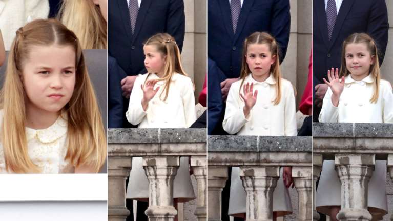 Αφοσιωμένη στον ρόλο της: Η στιγμή που η πριγκίπισσα Σάρλοτ αντιγράφει τη βασίλισσα