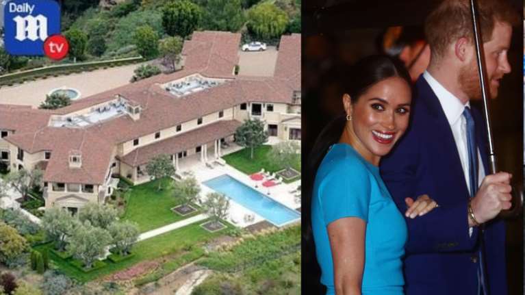 Ποιο Μπάκιγχαμ; Δείτε για πρώτη φορά την έπαυλη των 18 εκατ. δολαρίων του Χάρι και της Μέγκαν στο Λος Άντζελες