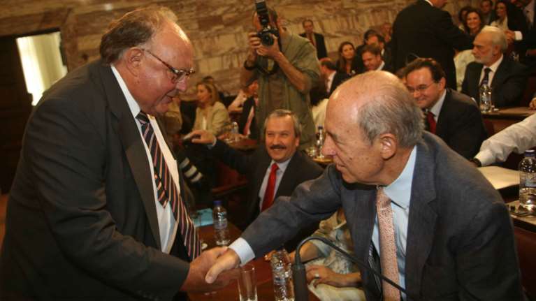 Σημίτης: Ο Πάγκαλος ήταν ένα αυστηρός κριτής των πολιτικών εξελίξεων - Θα θυμόμαστε πάντα τη συμβολή του