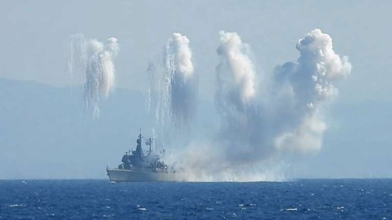 &quot;Δούρειος Ίππος 2021&quot;: Εντυπωσιακές εικόνες από την άσκηση ηλεκτρονικού πολέμου στο Ιόνιο